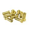 190406 1up Racing LowPro 5mm Bullet Plugs - 10pcs