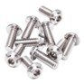 720010 M3X10 / 5PCS 1up Racing Pro Duty Titanium Screws - LowPro Head